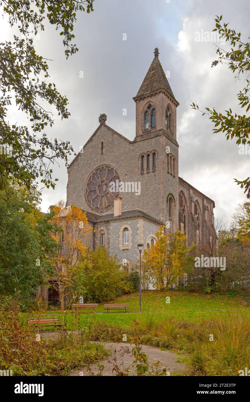 L'abbaye Sainte-Marie de la règle est une abbaye bénédictine de femmes fondée au IXe siècle à Limoges, dans le département de la haute-Vienn Banque D'Images