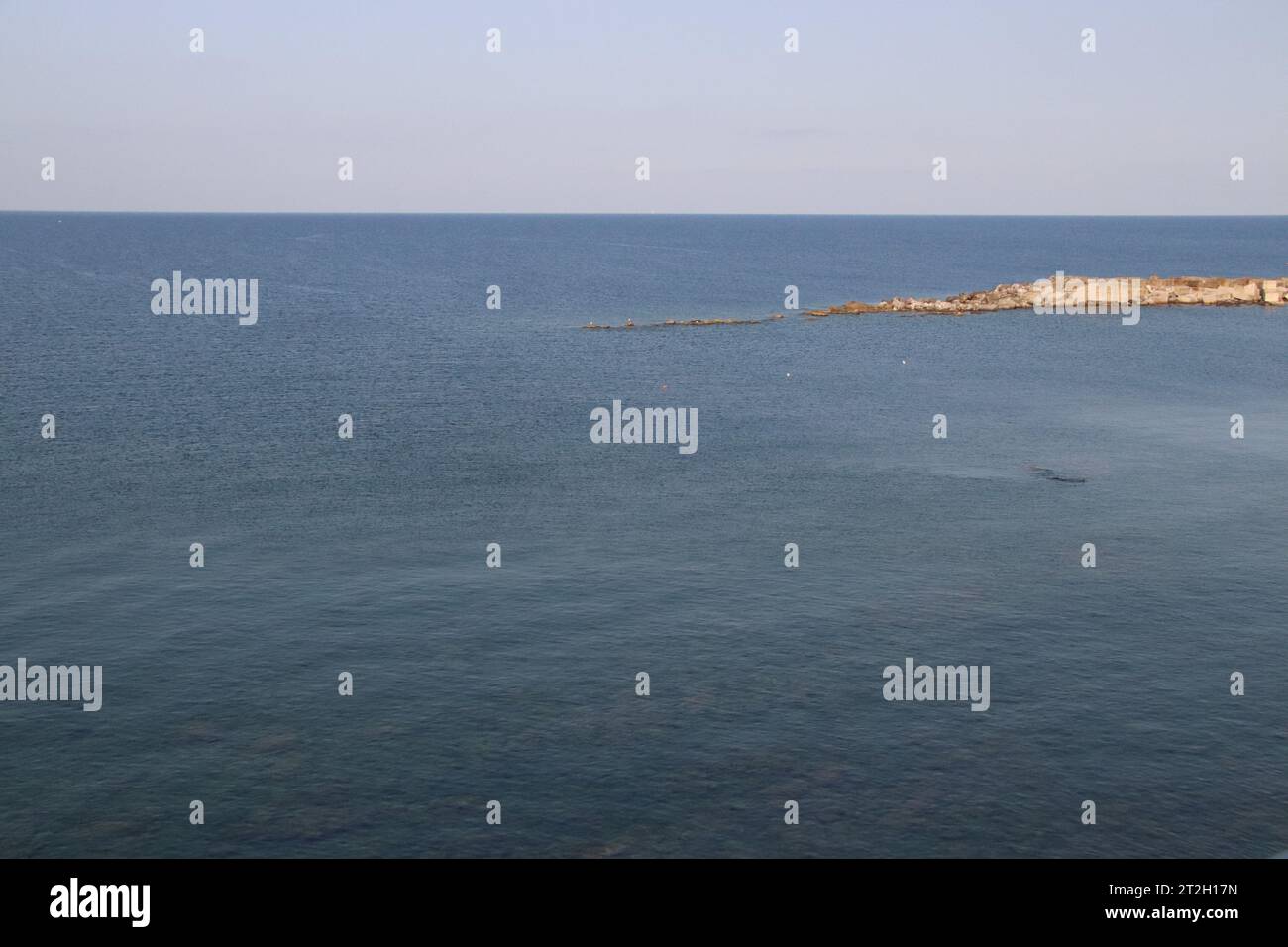 Paysage. Vue panoramique sur Diamante. Calabre. Italie. Banque D'Images