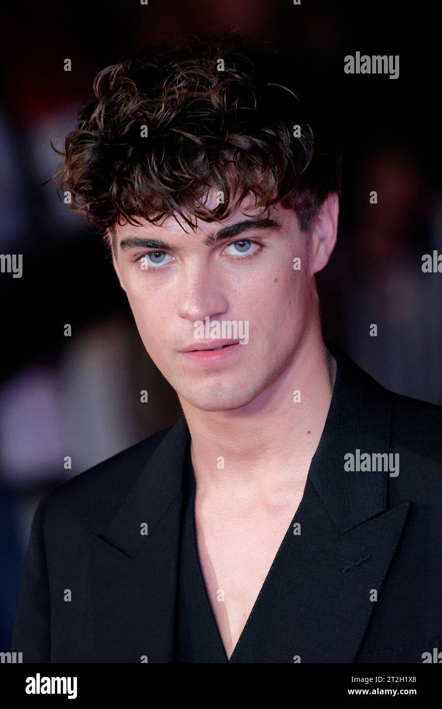 Lorenzo Zurzolo assiste à un tapis rouge pour le film 'Diabolik Chi SEI?' Lors du 18e Festival du film de Rome à l'Auditorium Parco Della Musica Banque D'Images