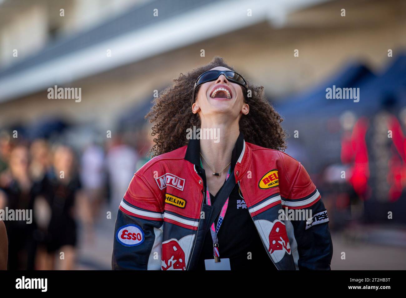 Jordan Rand (USA) modèle au cours de LA FORMULE 1 LENOVO UNITED STATES GRAND PRIX 2023 - Oct19 à Oct22 2023 circuit of Americas, Austin, Texas, USA Banque D'Images