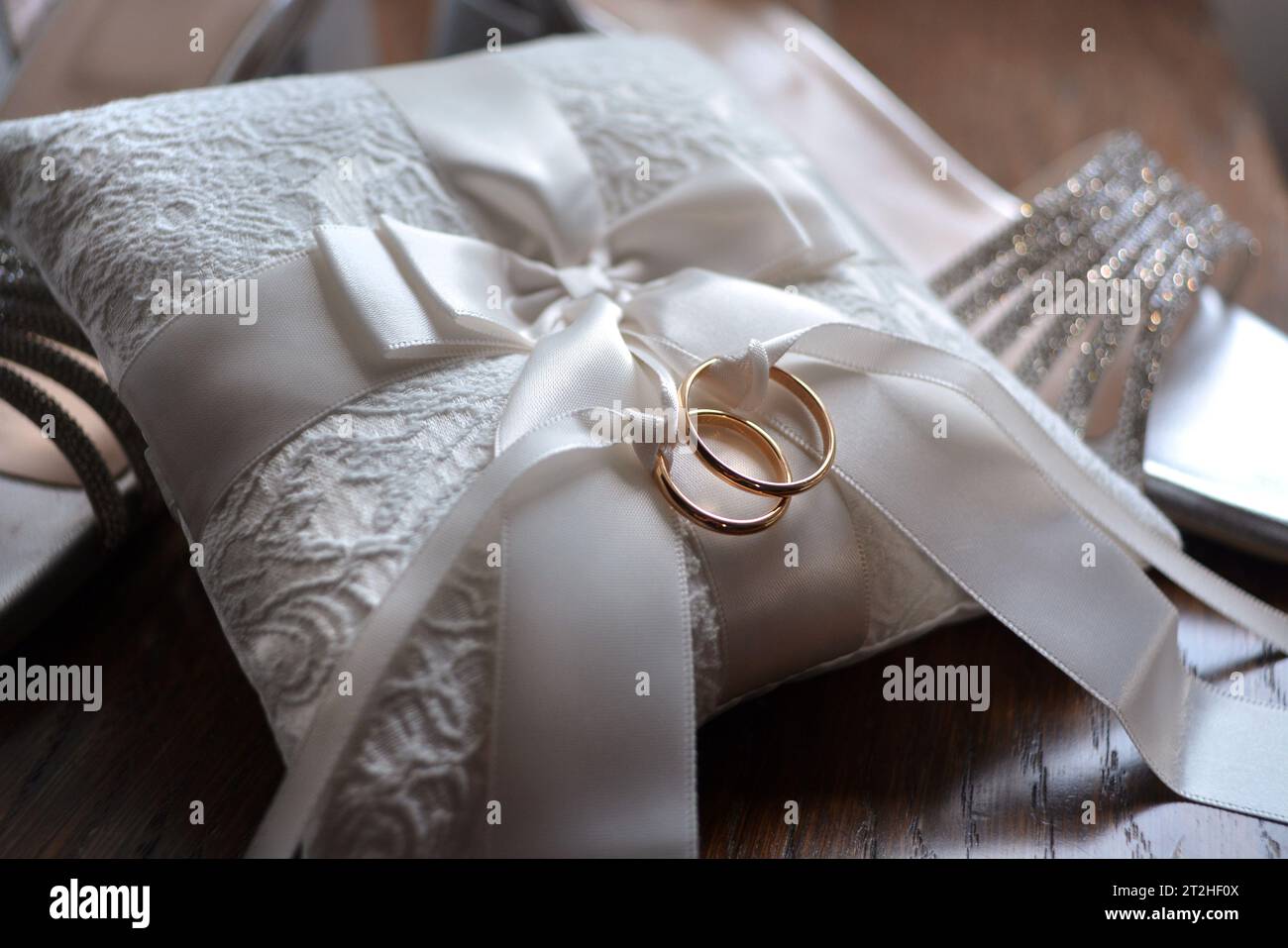 Close up de mariage de les mariés Banque D'Images