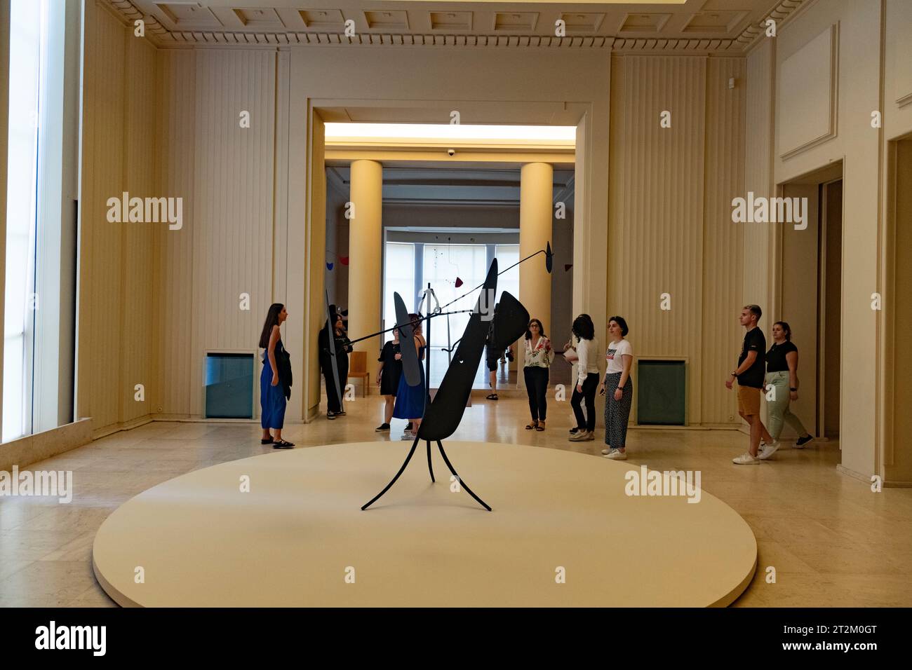 Alexander Calder, Joan Miro, Space in Motion, Museu, Casa et Parque de Serralves, Massarelos, Porto, Portugal Banque D'Images
