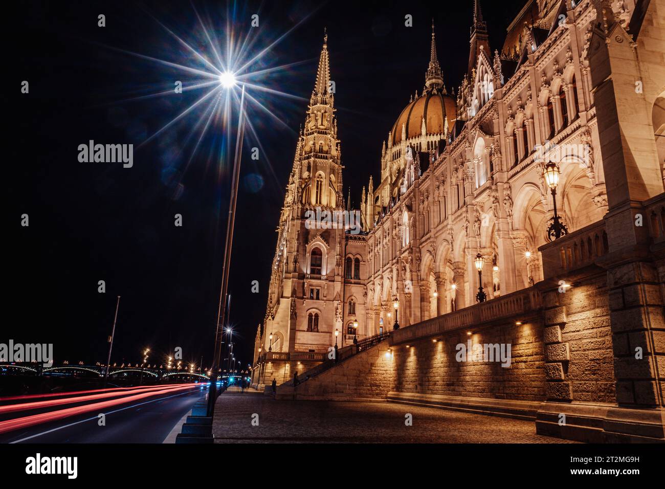 Parlement de Budapest Banque D'Images