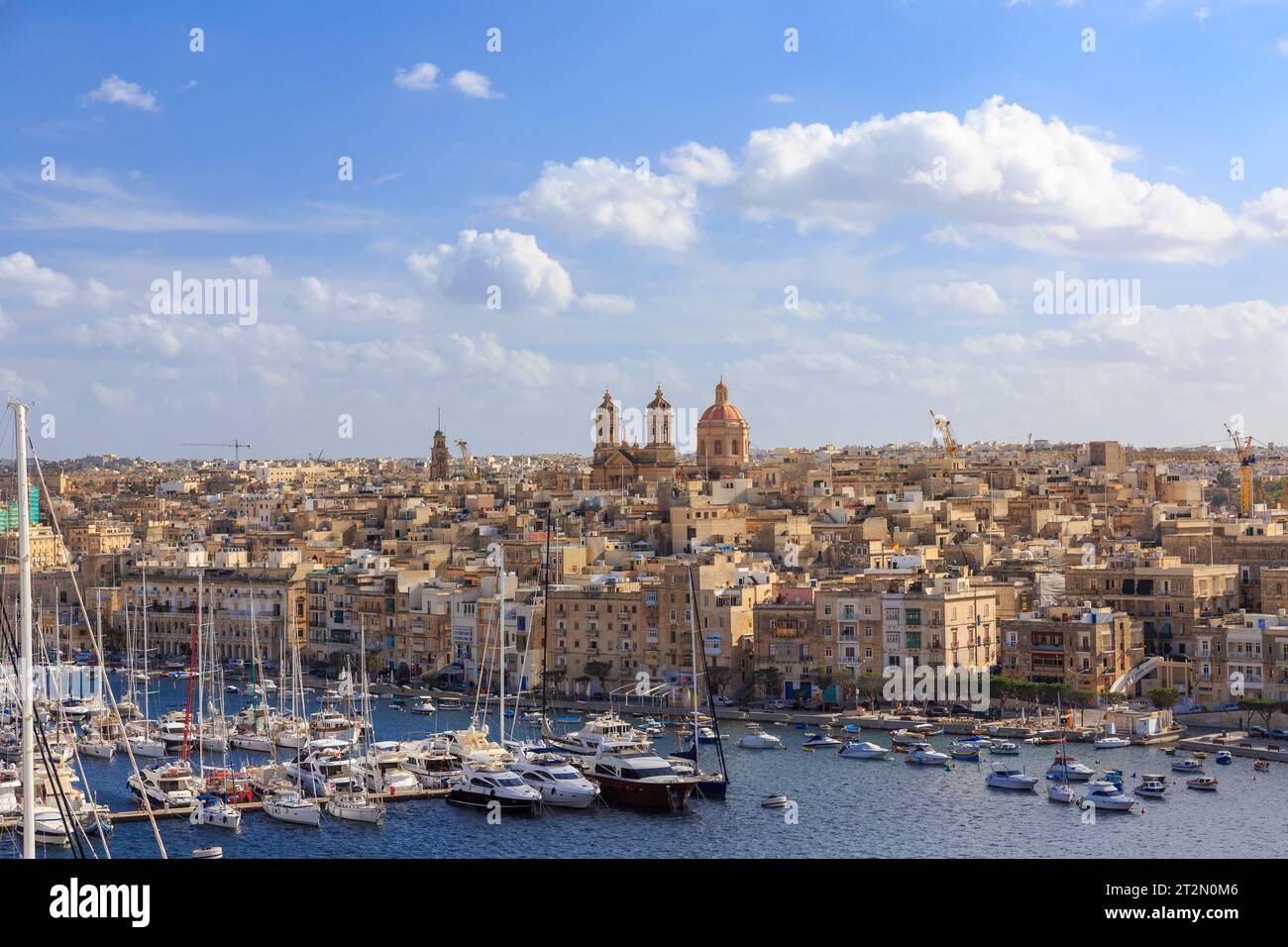 VALETTE, MALTE - 11 SEPTEMBRE 2017 : vue de la Valette, capitale de Malte, en septembre 2017. Banque D'Images