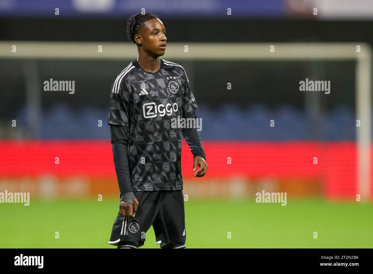 Dordrecht, pays-Bas. 20 octobre 2023. DORDRECHT, PAYS-BAS - 20 OCTOBRE : AR'Jany Martha de Jong Ajax joue lors du match néerlandais Keuken Kampioen Divisie entre le FC Dordrecht et Jong Ajax au Matchoholic Stadion le 20 octobre 2023 à Dordrecht, pays-Bas. (Photo Hans van der Valk/Orange Pictures) crédit : Orange pics BV/Alamy Live News Banque D'Images