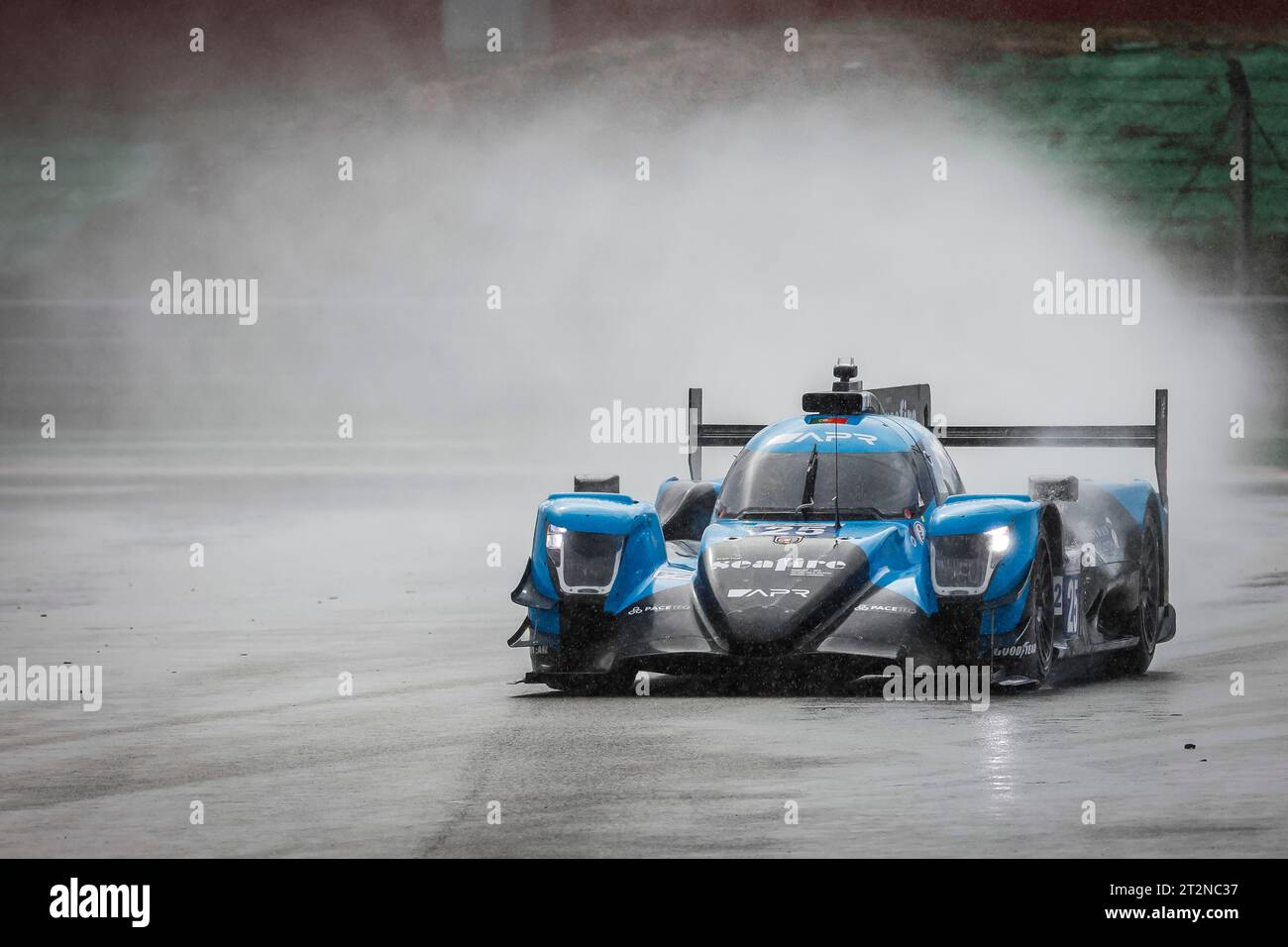 Portimao, Portugal. 26 août 2023. 25 SIMPSON Kyffin (usa), ALLEN James (aus), LYNN Alexander (gar), Algarve Pro Racing, Oreca Gibson 07 - Gibson, action pendant les 4 heures de l'Algarve 2023, 5e manche des European le Mans Series 2023 du 18 au 20 octobre 2023 à Portimao, Portugal - photo Paulo Maria/DPPI crédit: DPPI Media/Alamy Live News Banque D'Images