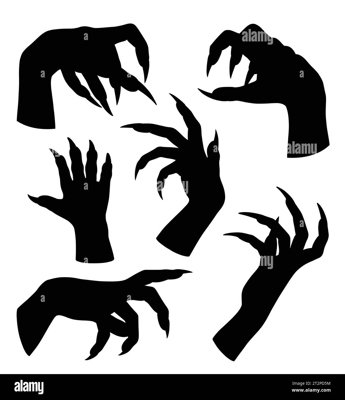 geste de signe de main monstre et extraterrestre et silhouette de geste de doigt de symbole Illustration de Vecteur geste de signe de main monstre et extraterrestre et silhouette de geste de doigt de symbole Illustration de Vecteur