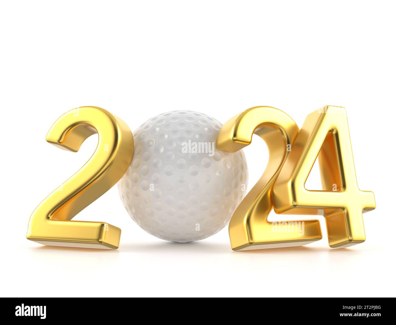 Happy new golf year Banque de photographies et d'images à haute résolution  - Alamy