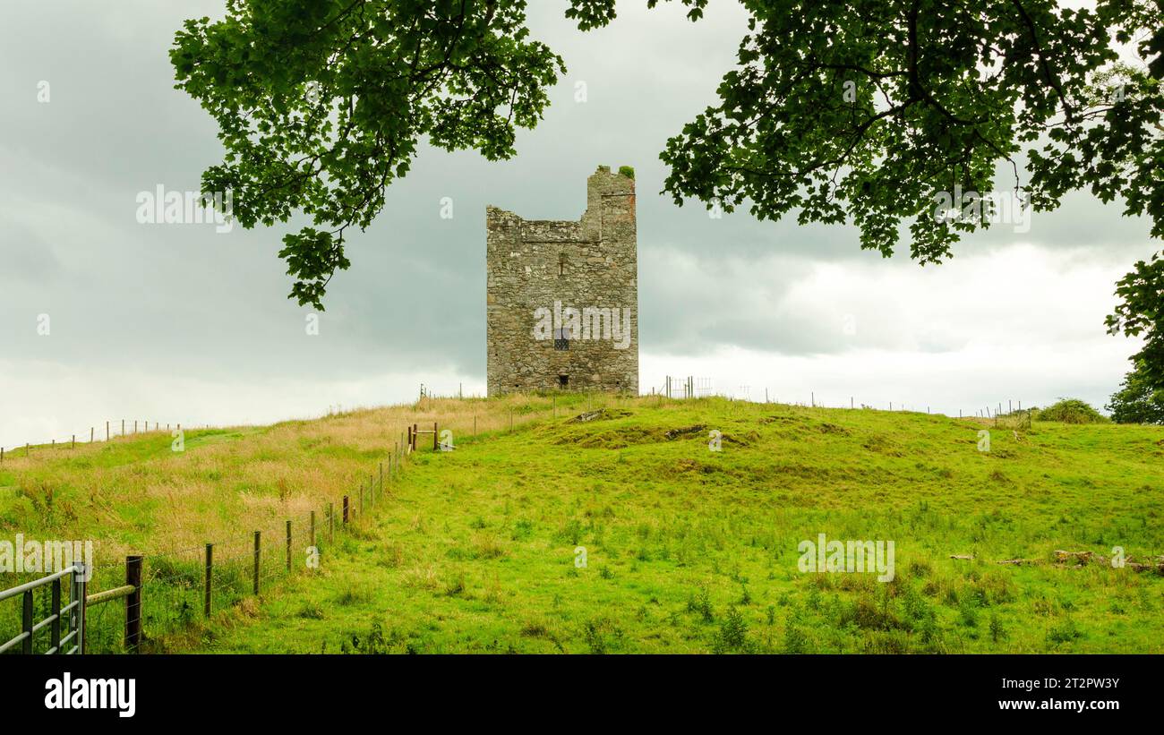 Castleward, comté de Down, Irlande du Nord, juillet 19 2023 - le château d'Audley, à Castleward, une tour de trois étages a été utilisée dans une célèbre série télévisée Banque D'Images