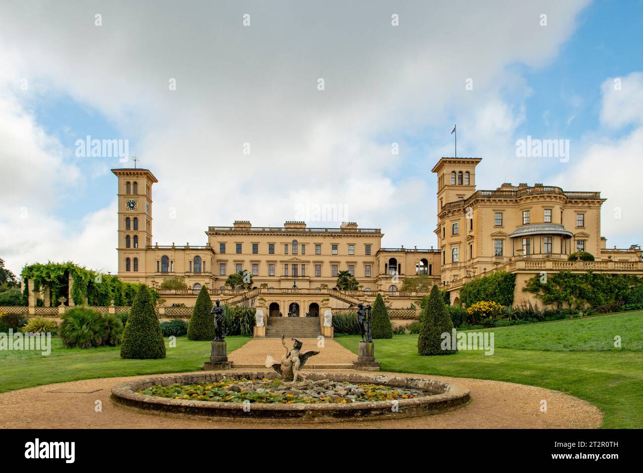 Osborne House, East Cowes (île de Wight, Angleterre Banque D'Images