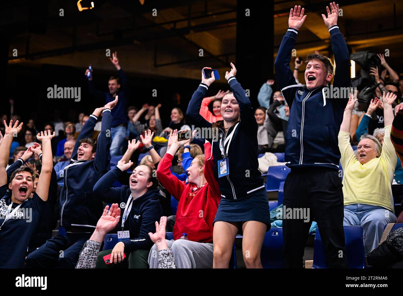 Anvers, Belgique. 21 octobre 2023. L'illustration montre le tournoi ATP European Open tennis, à Anvers, le samedi 21 octobre 2023. BELGA PHOTO LAURIE DIEFFEMBACQ crédit : Belga News Agency/Alamy Live News Banque D'Images