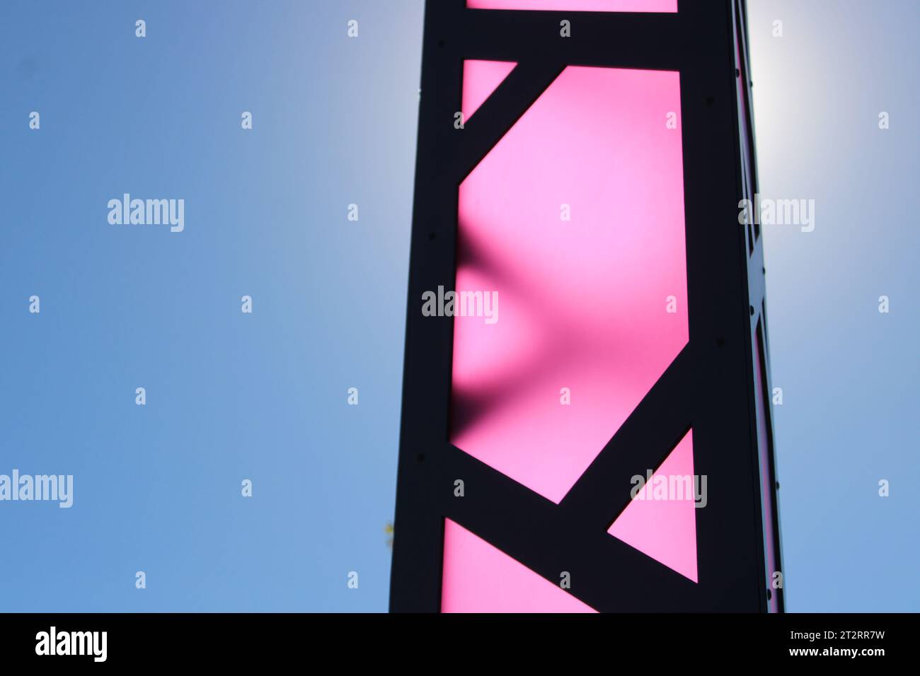 Garlands Re-Do Town Square plus quelques visiteurs royaux Banque D'Images