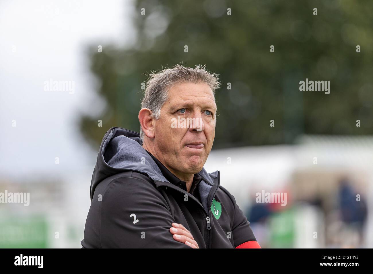 (C) Denis TRASFI / MAXPPP - au Stade Jean Moulin de Suresnes le 21-10-2023 - Rugby Championnat de France de Rugby nationale - Rugby Club Suresnes Haut Banque D'Images