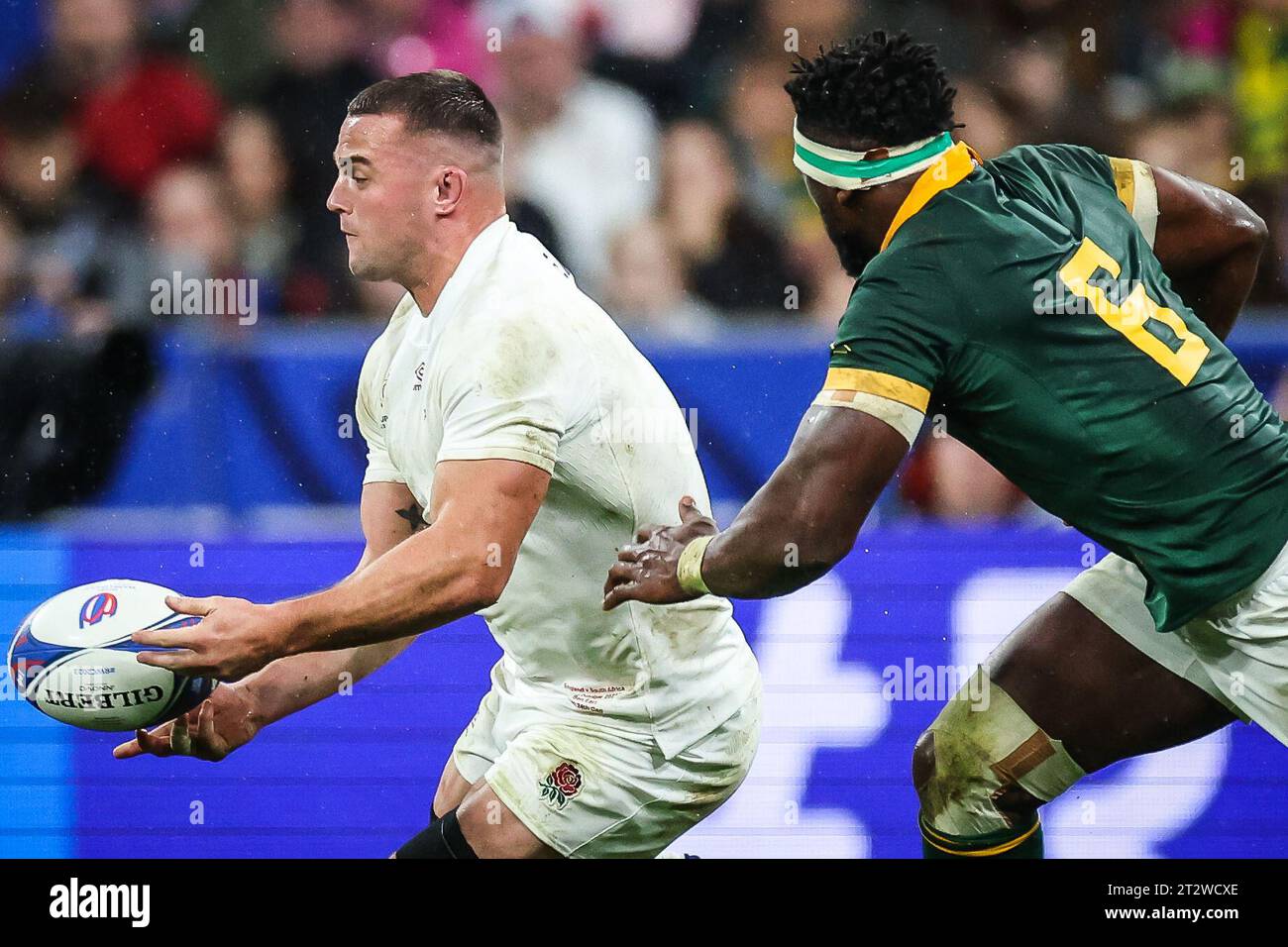 Saint Denis, France. 21 octobre 2023. Ben EARL d'Angleterre lors de la coupe du monde 2023, demi-finale de rugby à XV entre l'Angleterre et l'Afrique du Sud le 21 octobre 2023 au Stade de France à Saint-Denis près de Paris, France - photo Matthieu Mirville/DPPI crédit : DPPI Media/Alamy Live News Banque D'Images