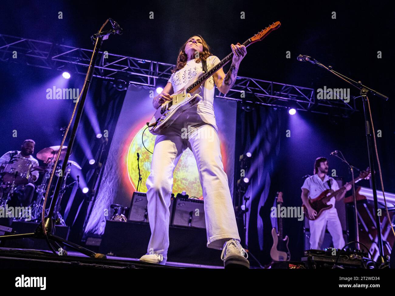 Larkin Poe, Glasgow O2 Academy, 18 octobre 2023 Banque D'Images