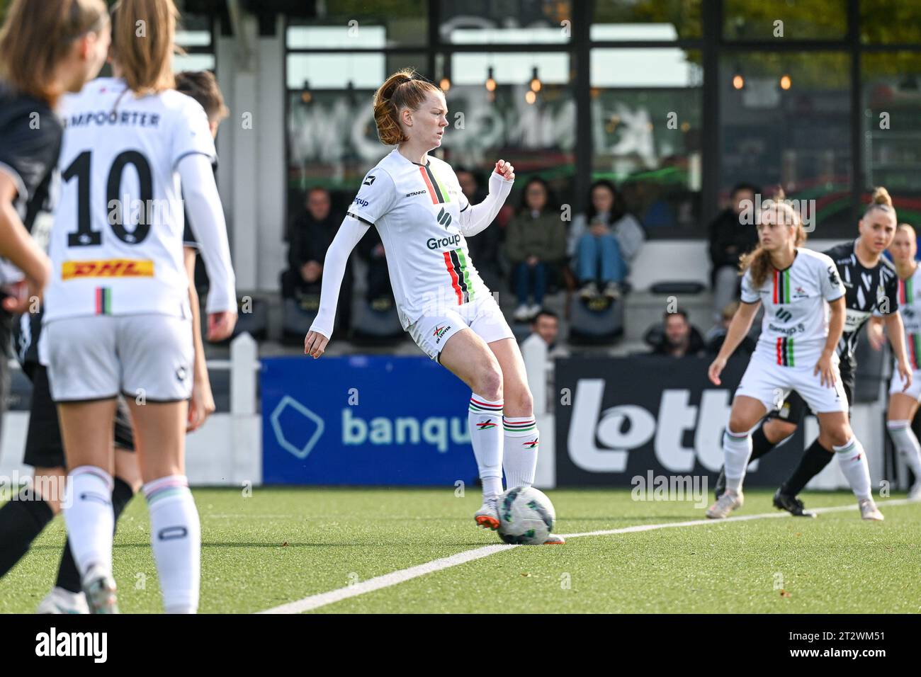 Oud Heverlee, Belgique. 21 octobre 2023. Nikee Van Dijk (20 ans) de l