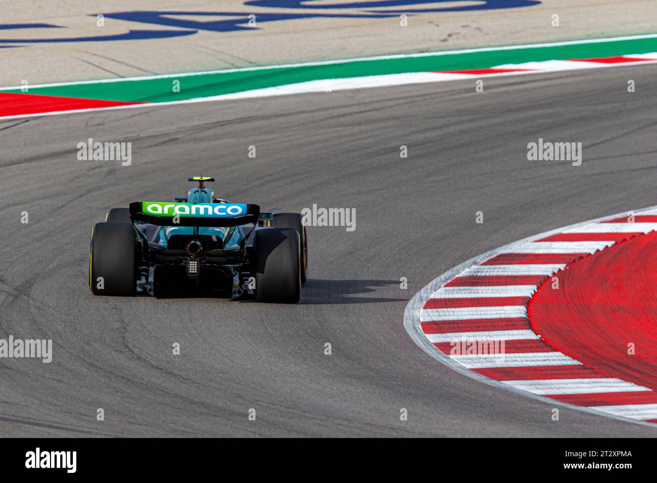 Fernando Alonso (SPA) Aston Martin F1 Team AMR23 lors du samedi Oct21ème Sprint Race Event - FORMULE 1 LENOVO UNITED STATES GRAND PRIX 2023 - Oct Banque D'Images