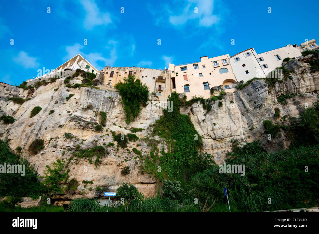 Ville de Tropea - Italie Banque D'Images