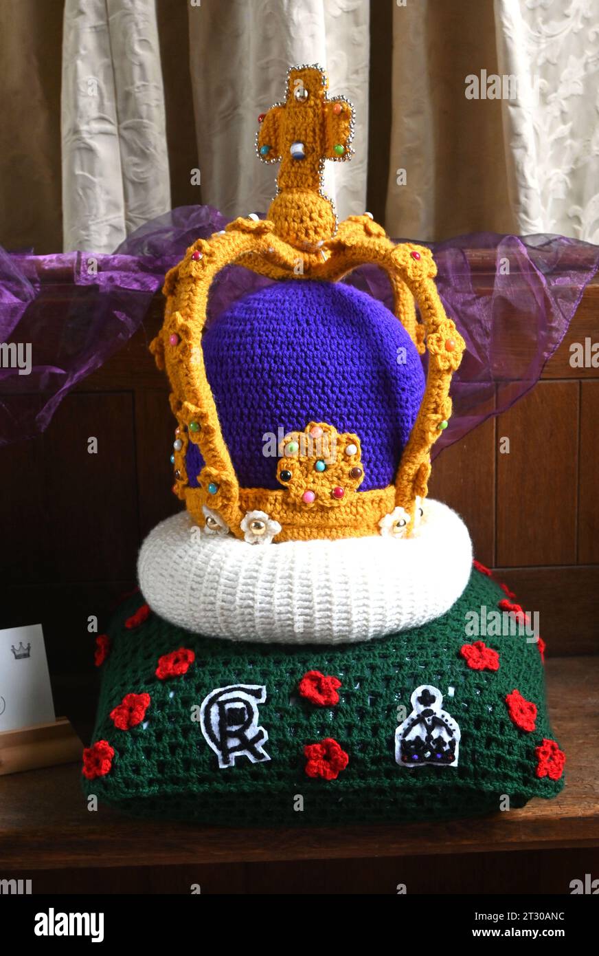 couronne crochetée Banque D'Images