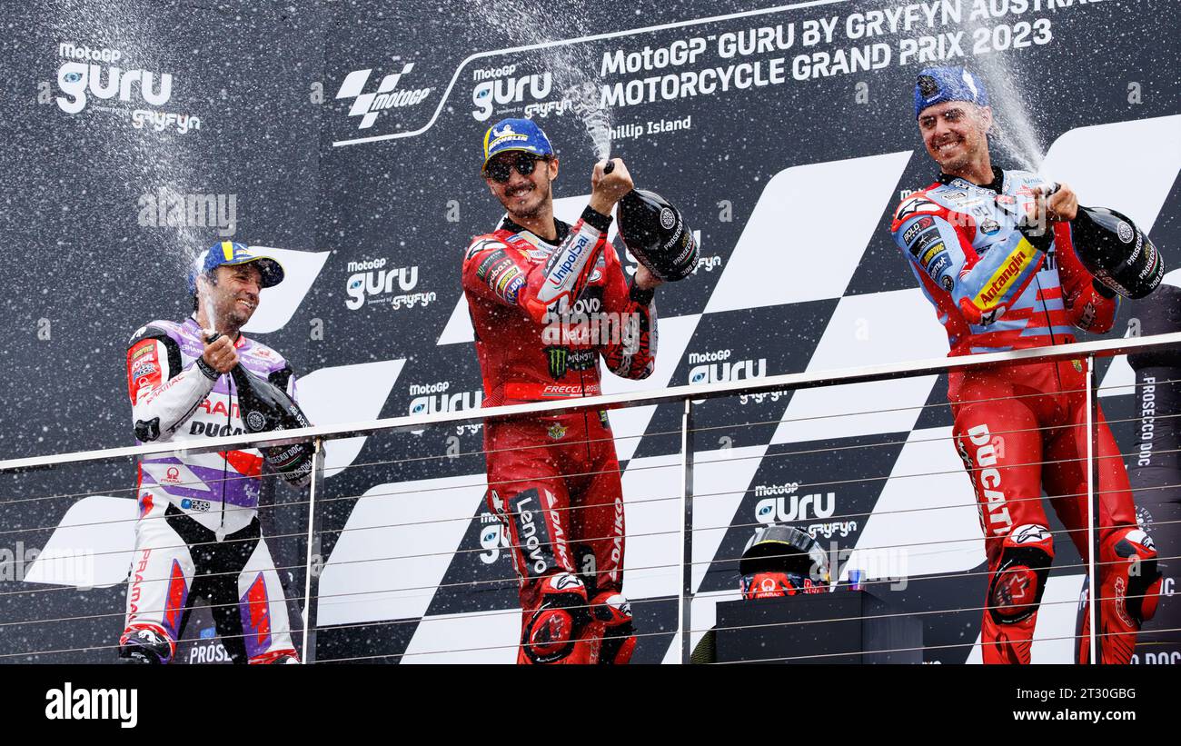 Phillip Island, Australie. 21 octobre 2023. Phillip Island, Australie, samedi 21 octobre