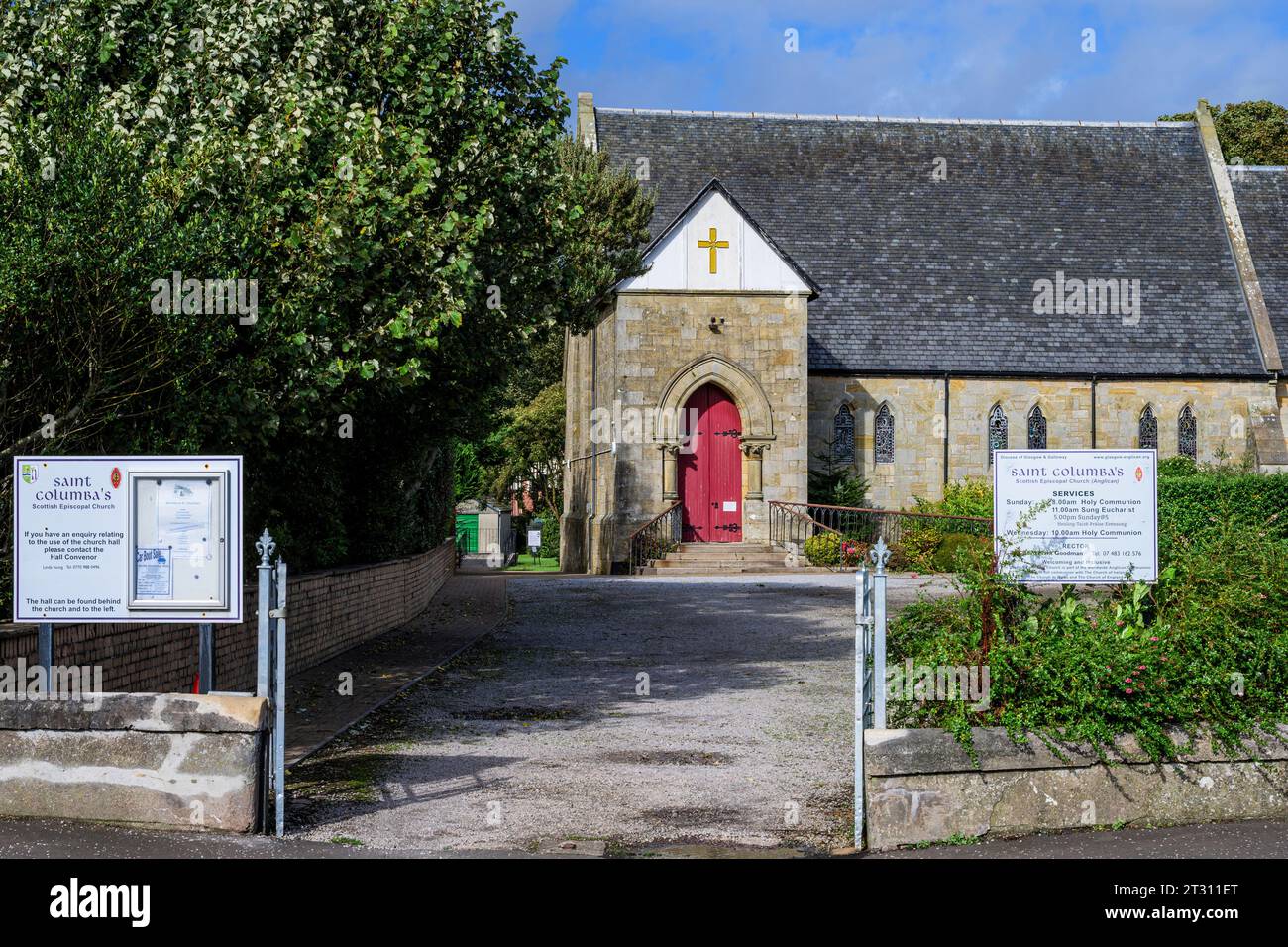 Saint Columba's Scottish Episcopal Church, Largs, North Ayrshire, Écosse, Royaume-Uni, Europe Banque D'Images