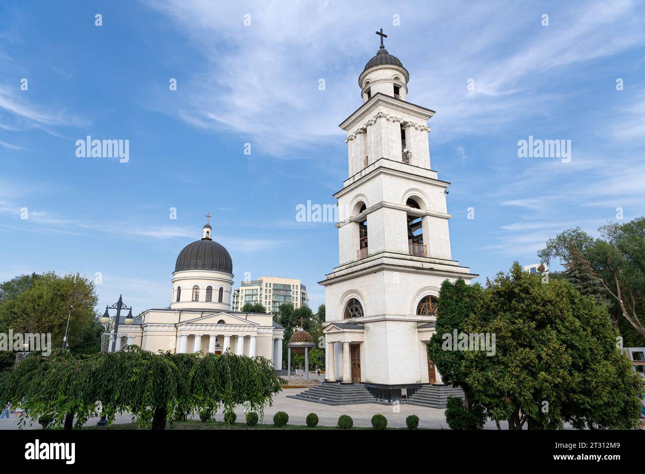 Cathédrale de la Nativité du Christ à Chisinau (République de Moldavie) Banque D'Images