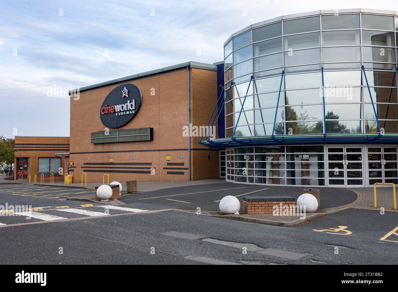 Shrewsbury Shropshire royaume-uni 20, octobre 2023 cineworld cinema Banque D'Images