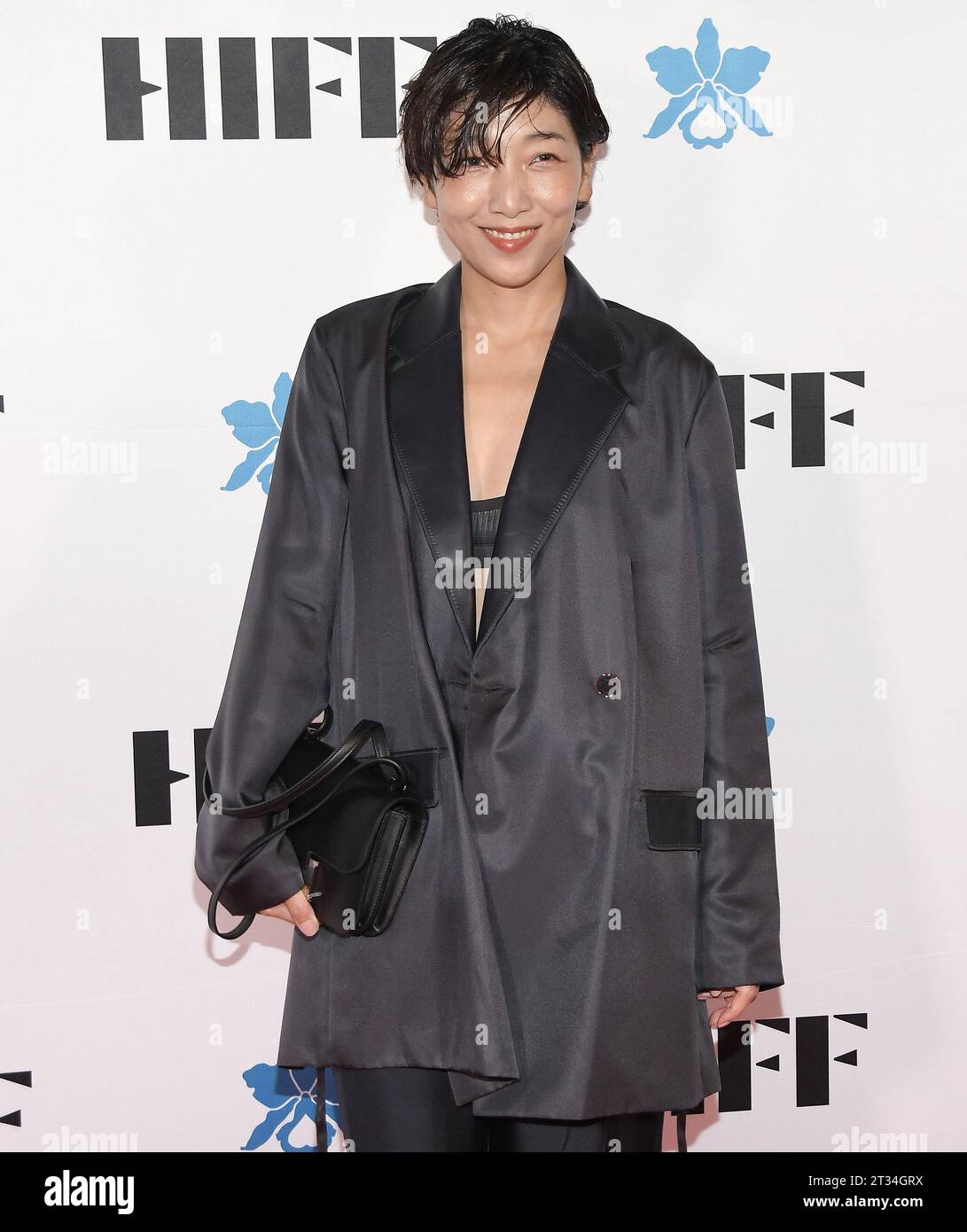 Los Angeles, États-Unis. 22 octobre 2023. Sakura Ando au 43e gala annuel des prix du Festival international du film d'Hawaï qui s'est tenu à l'hôtel Halekulani à Honolulu, HI, le dimanche 22 octobre 2023. (Photo de Sthanlee B. Mirador/Sipa USA) crédit : SIPA USA/Alamy Live News Banque D'Images Los Angeles, États-Unis. 22 octobre 2023. Sakura Ando au 43e gala annuel des prix du Festival international du film d'Hawaï qui s'est tenu à l'hôtel Halekulani à Honolulu, HI, le dimanche 22 octobre 2023. (Photo de Sthanlee B. Mirador/Sipa USA) crédit : SIPA USA/Alamy Live News Banque D'Images
