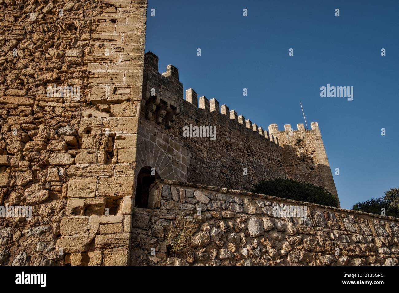 Château de Capdepera, Castell de Capdepera, Majorque, Espagne Banque D'Images