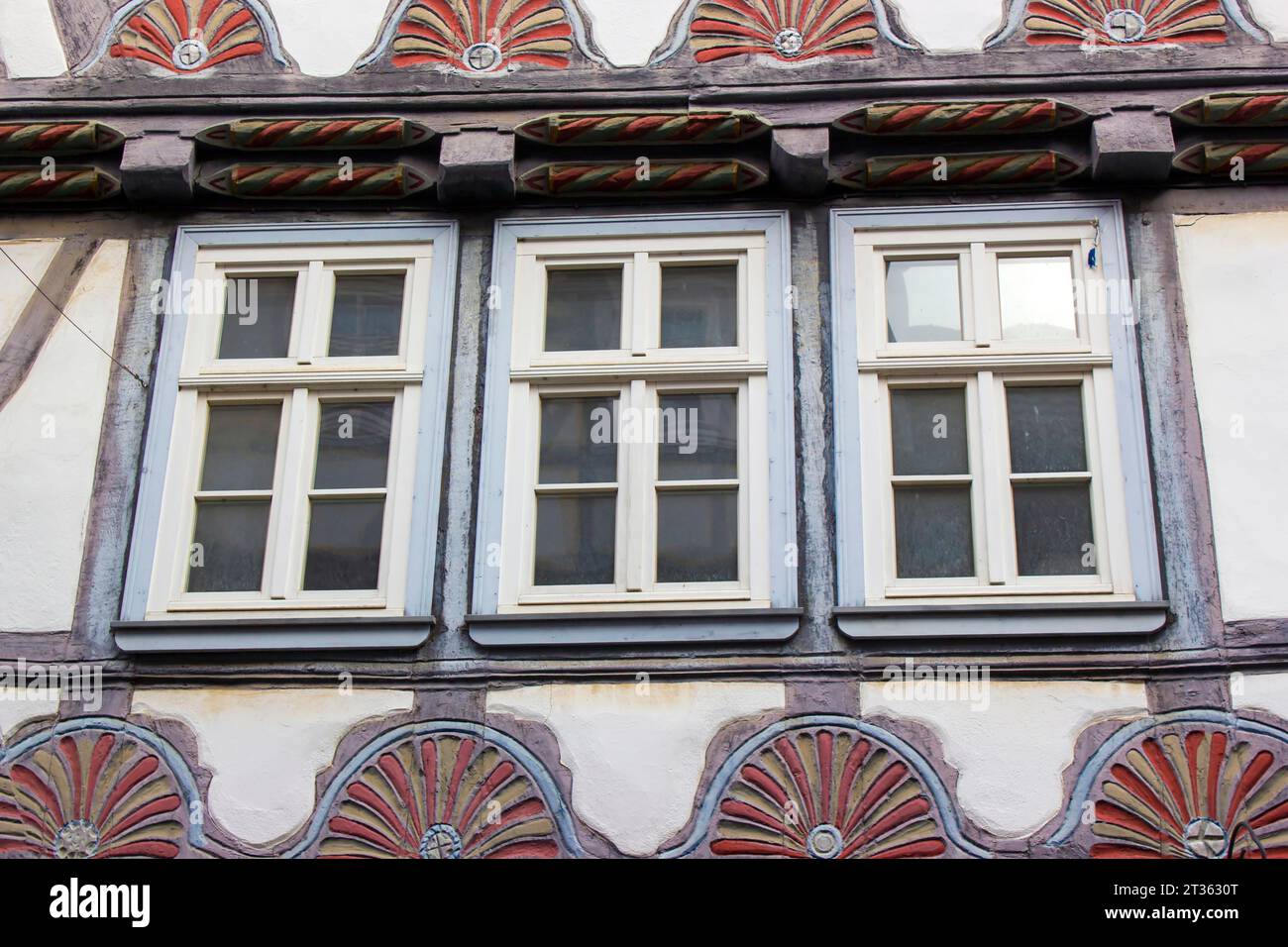 Maison à Witzenhausen dans la vallée de Werra en Allemagne, Hesse Banque D'Images