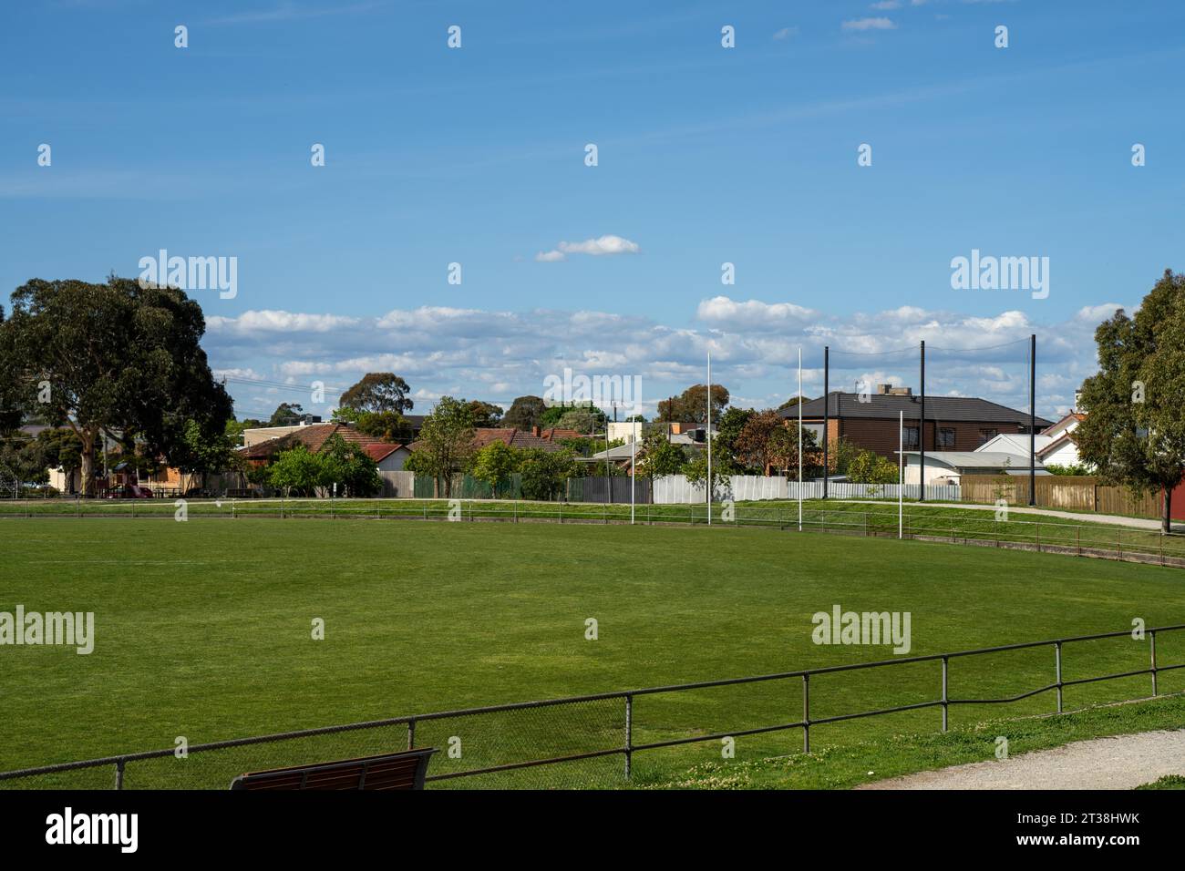 afl football ovale australie Banque D'Images