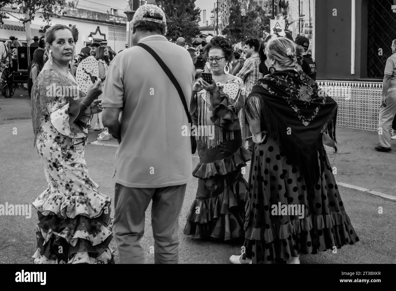 Espagne en 2023 Fuengirola Feria Banque D'Images