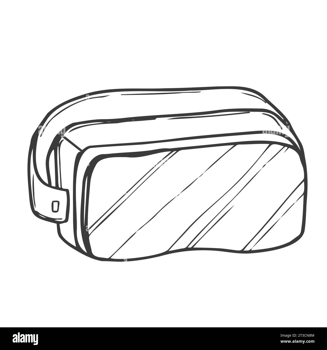 Lunettes de réalité virtuelle. Gravure linéaire vectorielle de verres VR. Illustration de lunettes de réalité virtuelle pour jouer à des jeux et regarder des films. Illustration de Vecteur