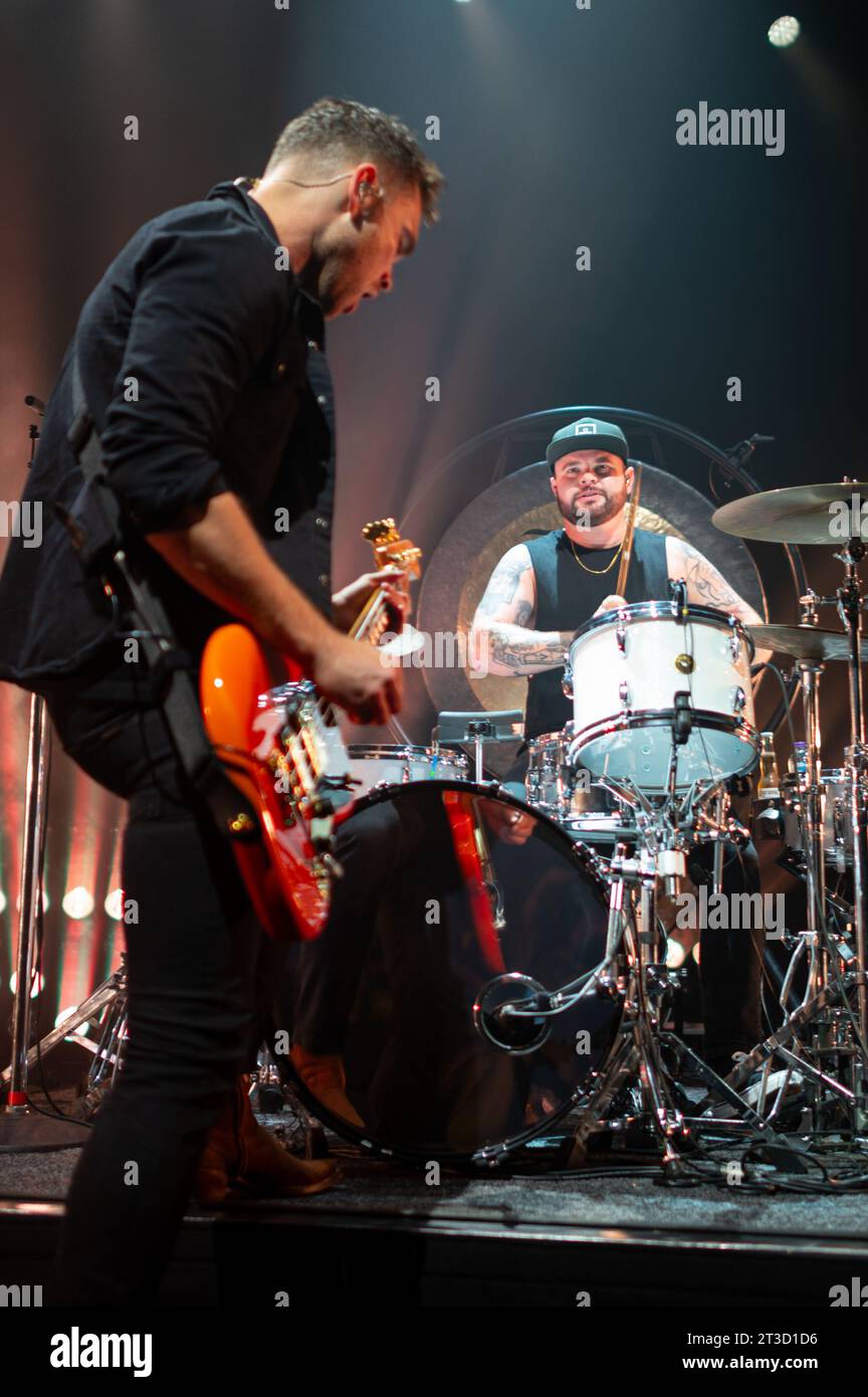 Groupe de rock Royal Blood en concert à Eventim Apollo, Hammersmith, Londres Banque D'Images Groupe de rock Royal Blood en concert à Eventim Apollo, Hammersmith, Londres Banque D'Images