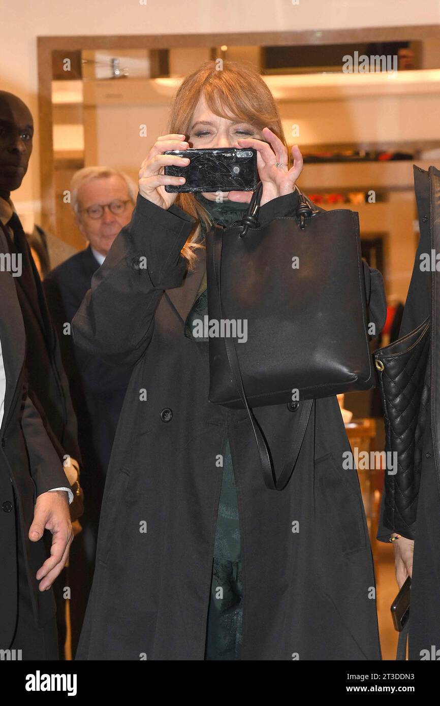 Rome, Italie. 24 octobre 2023. Rome, Largo Goldoni Photocall 'Women Lands Excellence Awards International - Nastassja Kinski', sur la photo : Nastassja Kinski crédit : Independent photo Agency/Alamy Live News Banque D'Images