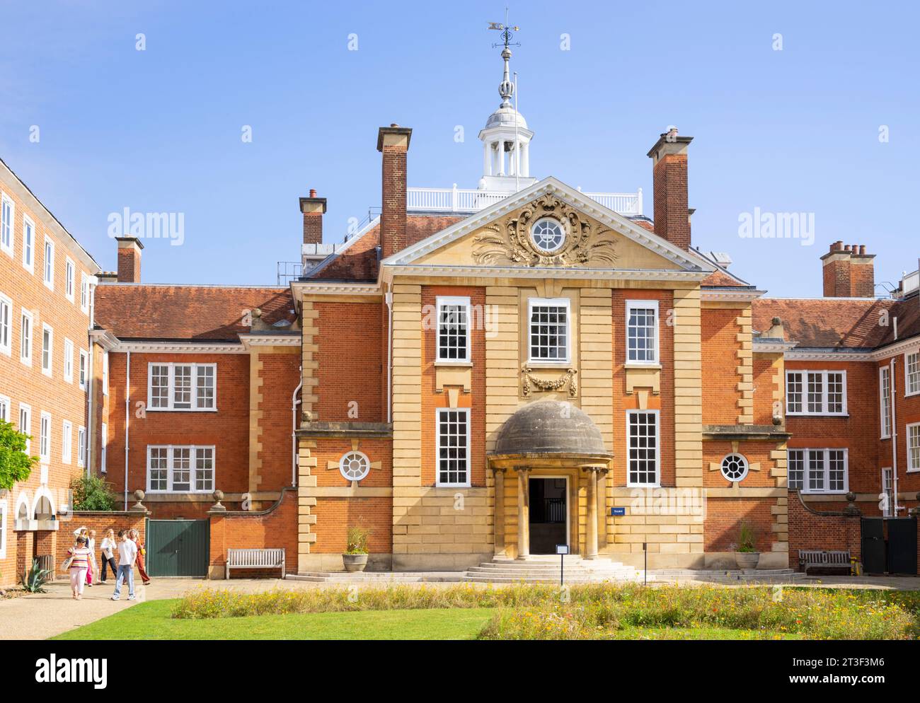 Oxford University Lady Margaret Hall et Wolfson Quad Lady Margaret Hall Oxford University Oxford Oxfordshire Angleterre Royaume-Uni GB Europe Banque D'Images