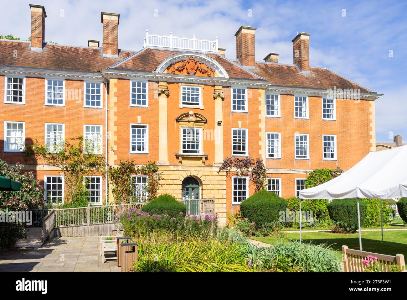 Oxford University Lady Margaret Hall Talbot Hall et jardins Lady Margaret Hall Oxford University Oxford Oxfordshire Angleterre Royaume-Uni GB Europe Banque D'Images