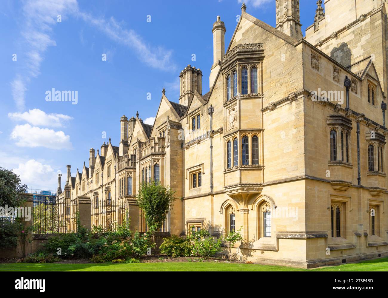 Oxford University College Magdalen College sur la High Street à Oxford Oxfordshire Angleterre Royaume-Uni GB Europe Banque D'Images