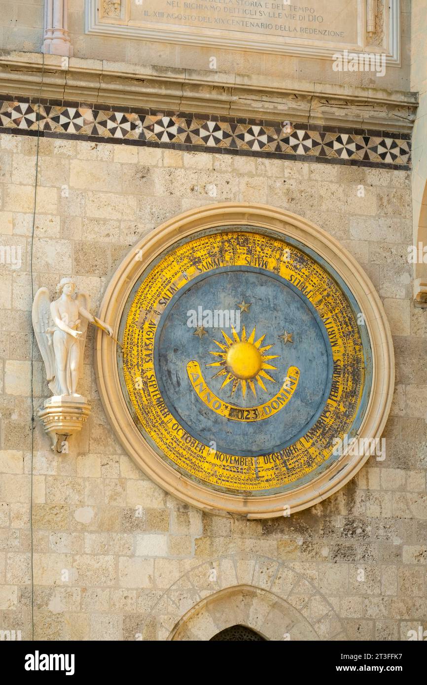 Italie, Sicile, Messine, Cathédrale notre-Dame de l'Assomption, (Santa Maria Assunta) Banque D'Images