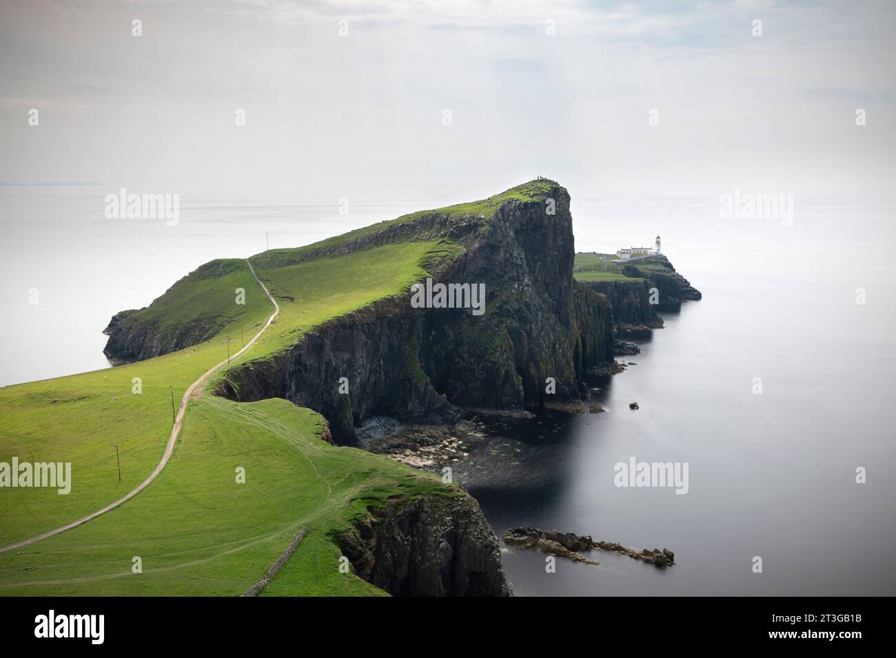 Neist Point Lighthouse, île de Skye, Écosse Banque D'Images