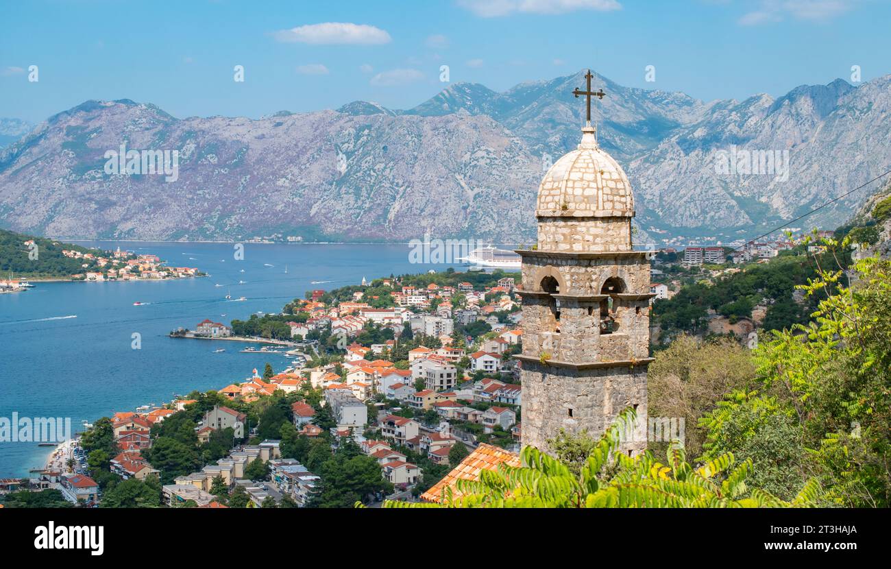 Église notre-Dame de remède à Kotor Monténégro. Banque D'Images