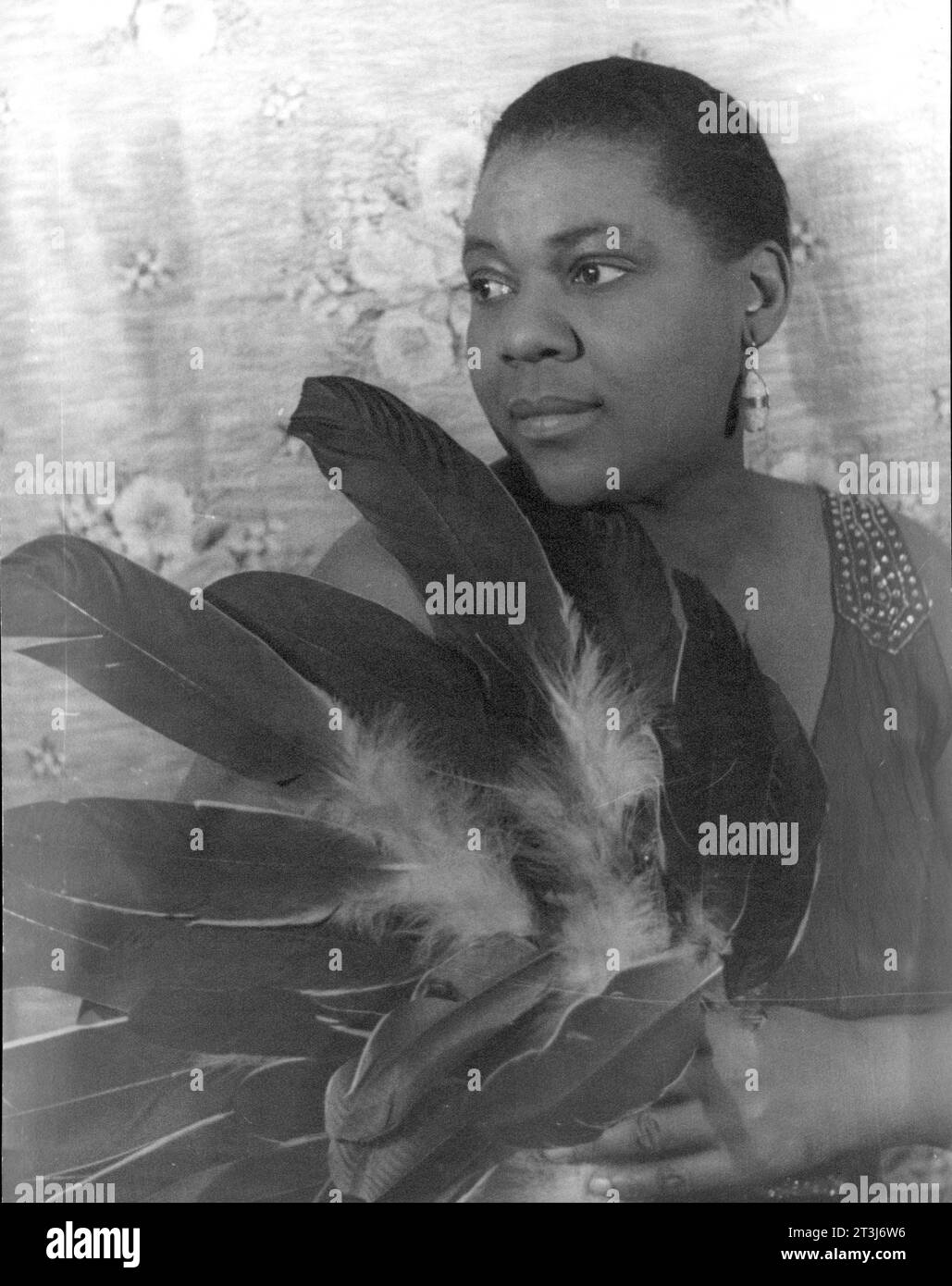Bessie Smith (1894 – 1937) chanteuse de blues afro-américaine Banque D'Images