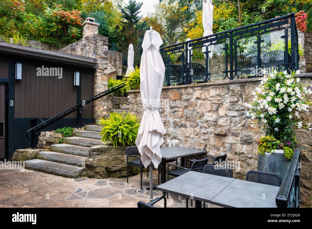 Ancaster Mill Restaurant à Hamilton, Ontario, Canada Banque D'Images