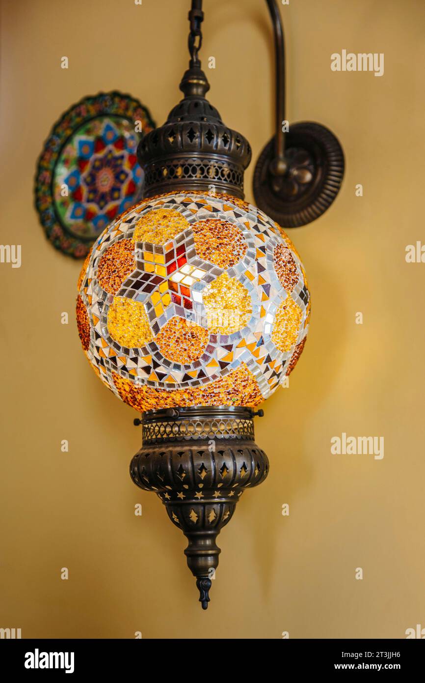 Lampes arabes décoratives Banque D'Images