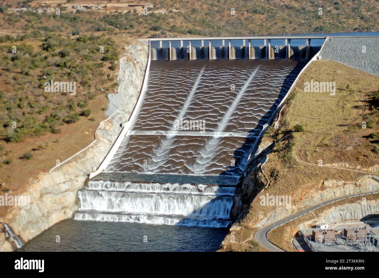Réservoir de barrage de Maguga, région de Hhohho, eSwatini, Swaziland, Afrique Banque D'Images