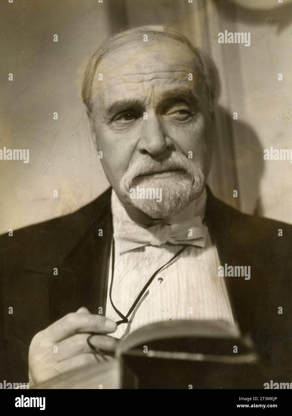 L'acteur allemand Albert Bassermann dans le film l'autre (Der Andere), Allemagne 1913 Banque D'Images