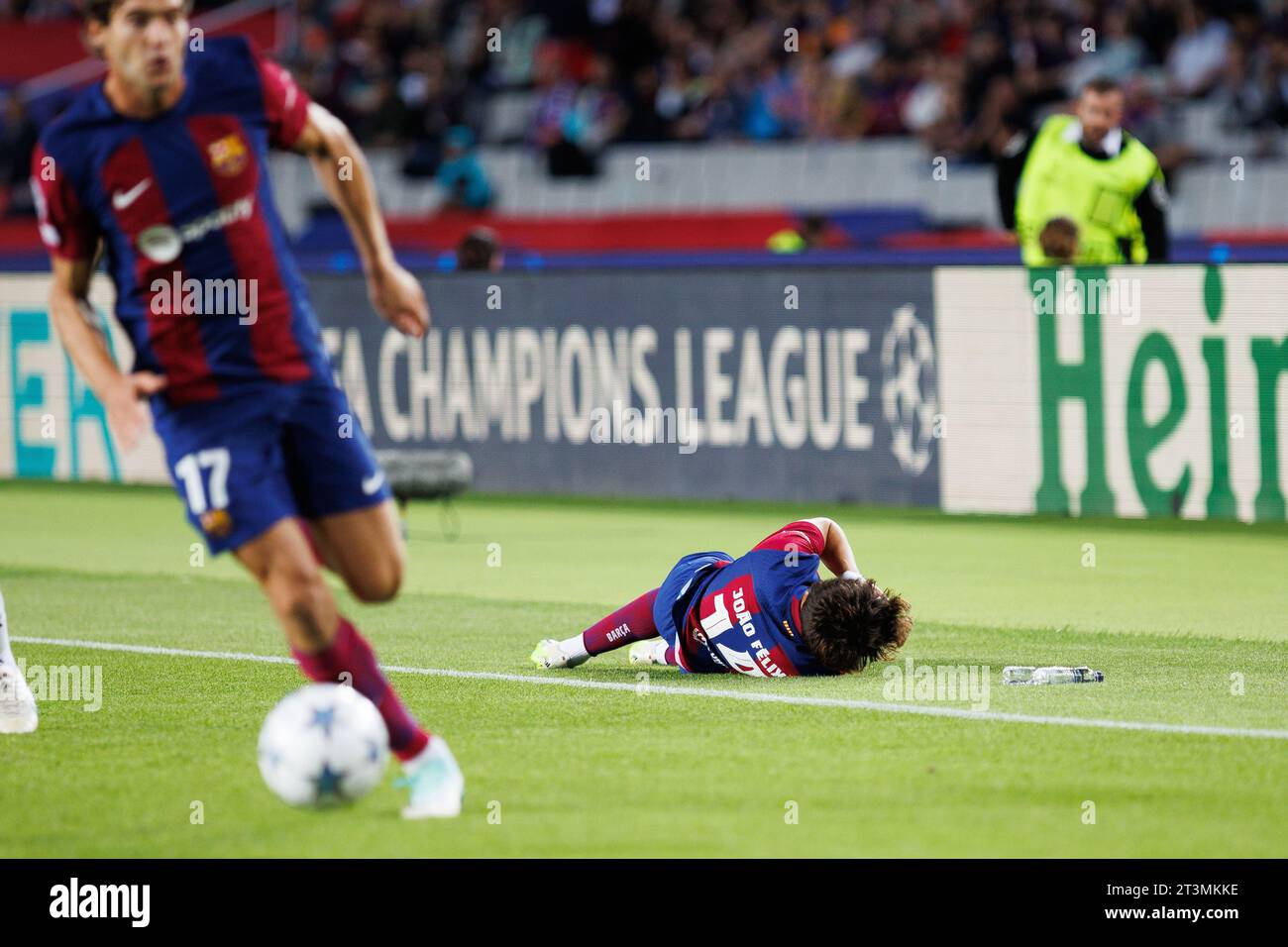 Barcelone, Espagne. 25 octobre 2023. Joao Felix en action lors du match de Ligue des Champions