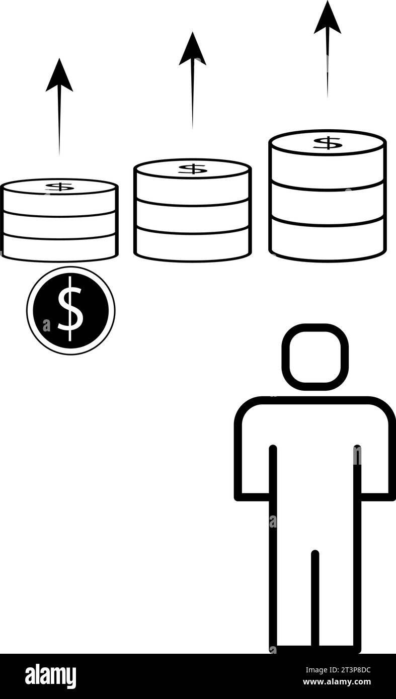 Icônes de l’entreprise Illustration de Vecteur