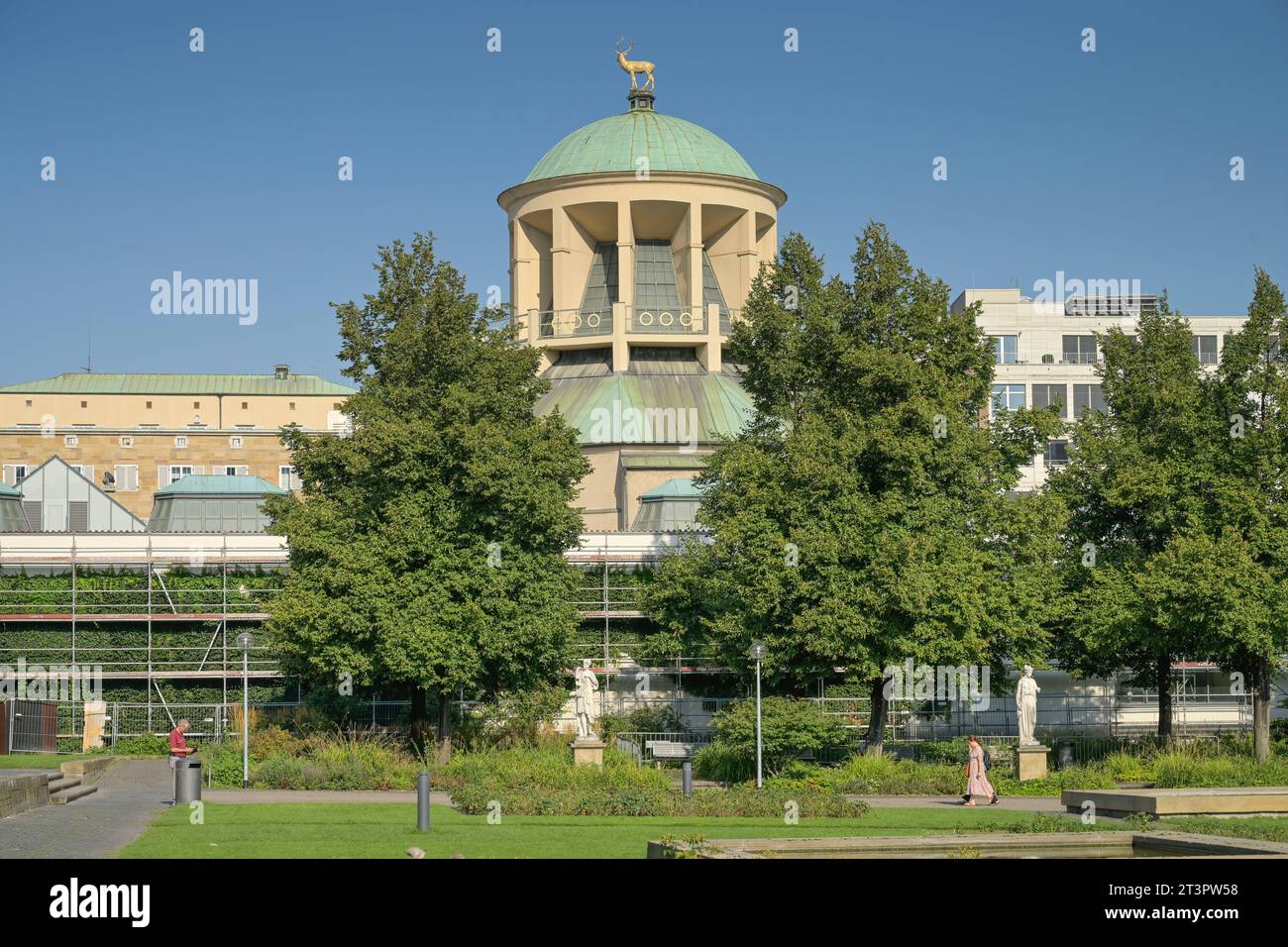 Kunstgebäude Stuttgart, Württembergischer Kunstverein, Schloßplatz, Stuttgart, Bade-Württemberg, Deutschland Banque D'Images