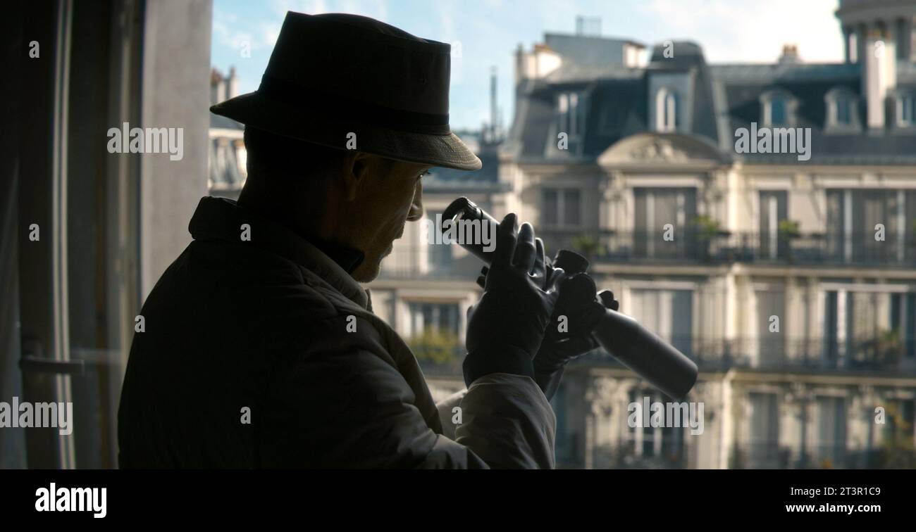 Michael Fassbender, film The Killer 2023 Banque D'Images